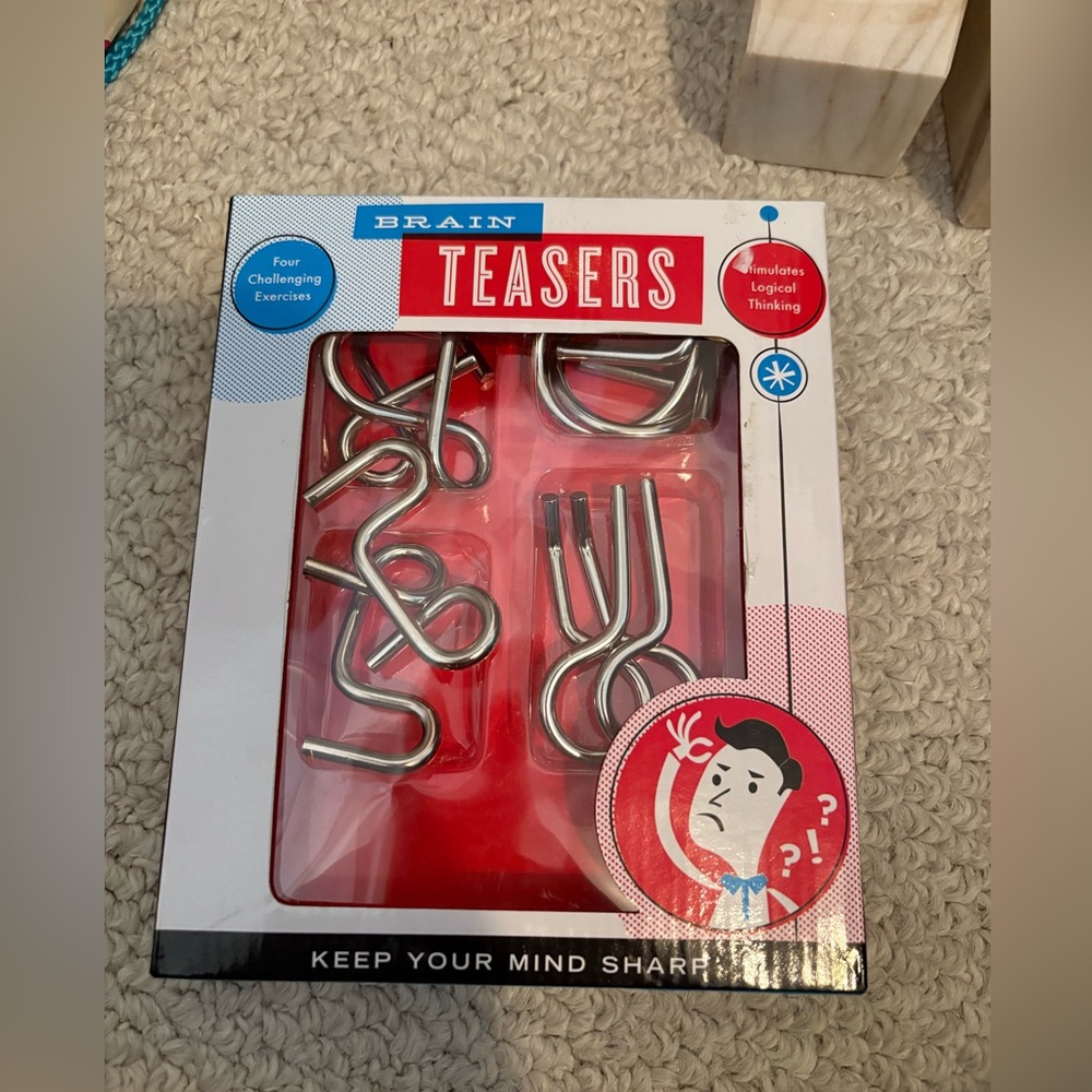 Brain Teasers four exercises nwt